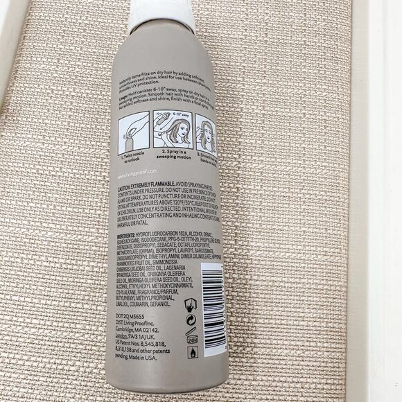 Living Proof Frizz Instant De-Frizzer Spray, Excellent condition MSRP $33 - Picture 7 of 7